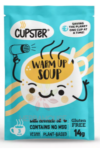 Obrázek pro Éden Prémium Cupster Instantní polévka s bezlepkovými těstovinami a hrachovým proteinovým granulátem (14g)