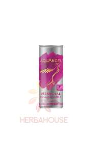 Obrázek pro Vízangyal Nízkoenergetický nápoj s kolagenem se sladidlem - příchuť malina a růže (250ml)