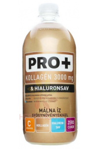 Obrázek pro PRO+ Nesycený nízkoenergetický nápoj s kolagenem, kyselinou hyaluronovou a sladidly - malina (750ml)