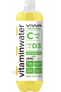 Obrázek pro Viwa Vitaminwater Immunity Zero nesýtený nápoj s citrónovou príchuťou (600ml)
