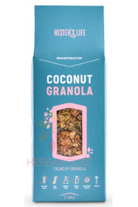 Obrázek pro Hester´s Life Coconut Bezlepková granola kokosová bez přidaného cukru (320g)