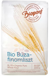 Obrázek pro Biopont Bio Pšeničná mouka hladká BL-55 (1000g)