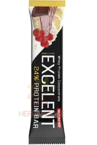 Obrázek pro Nutrend Excelent Bezlepková Proteinová tyčinka double čokoláda citron, tvaroh, malina a brusinka (85g)