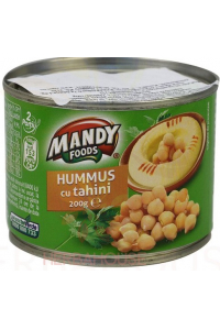 Obrázek pro Mandy Rostlinná paštika hummus s tahini (200g)