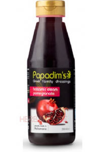 Obrázek pro Papadimitriou Krémový Balzamikový ocet s příchutí granátového jablka (250ml)