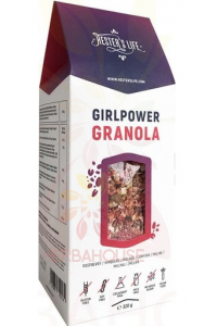 Obrázek pro Hester´s Life Girlpower Bezlepková granola malinová (320g)