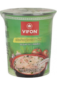 Obrázek pro Vifon Instantní polévka se slepičí příchutí s rýžovými nudlemi ve sklenici (pálivá) (60g)