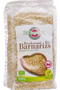 Obrázek pro Biorganik Bio rýže kulatozrnná hnědá (500g)