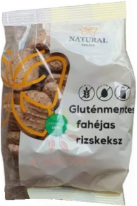 Obrázek pro Natural Bezlepkové skořicové rýžové sušenky (150g)