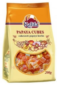 Obrázek pro Kalifa Sušená papaya kostky (200g)