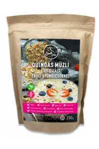 Obrázek pro Szafi Free Bezlepkové quinoa müsli s lyofilizovaným lesním ovocem bez cukru (250g)
