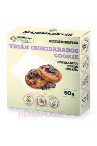 Obrázek pro Majomkenyér Bezlepkové sušenky cookie s kousky čokolády bez cukru (50g)