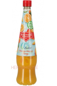 Obrázek pro Mautner Markhof Sirup s příchutí pomeranč a mango se sladidly (700ml)