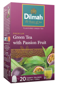 Obrázek pro Dilmah Zelený čaj s maracují (20ks)