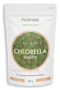 Obrázek pro Nutriqa Bio Chlorella tablety (125g)
