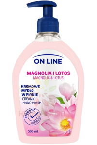 Obrázek pro On Line Tekuté mýdlo s dávkovačem Magnolie a lotus (500ml)