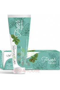 Obrázek pro Charlotte Cosmetic UW Classic Fresh Zubní pasta bez fluoridu (75ml)