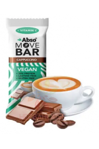 Obrázek pro Abso Vegan Bezlepková proteínová tyčinka - cappuccino (35g)