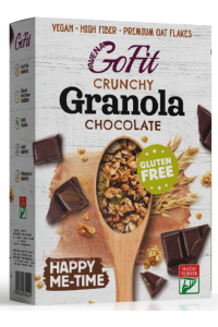 Obrázek pro Avena GoFit Bezlepková granola - čokoláda (250g)