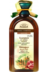 Obrázek pro Green Pharmacy Šampon pro suché a poškozené vlasy (350ml)