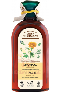 Obrázek pro Green Pharmacy Šampon pro normální až mastné vlasy (350ml)