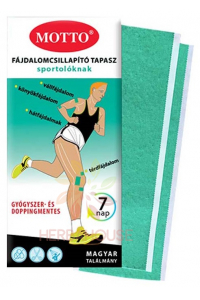 Obrázek pro Motto Náplast na bolesti pro sportovce na stříhání 5x15cm (2ks)