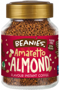 Obrázek pro Beanies Amaretto rozpustná káva granulovaná s mandlovou příchutí (50g)