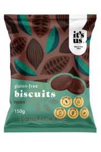 Obrázek pro It´s us Bezlepkové sušenky kakaové (150g)