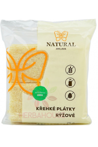 Obrázek pro Natural Bezlepkové Extrudované rýžové plátky (75g)