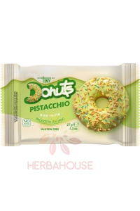 Obrázek pro Cuorenero Donuts Pistácie Bezlepková kobliha s cukrovou polevou a posypem (37g)