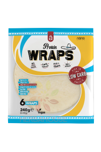 Obrázek pro Nanosupps Vegan Protein Wrap tortilla bez přidaného cukru 6ks (240g)