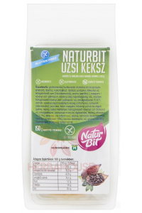Obrázek pro Naturbit Bezlepkové vanilkové a kakaové sušenky plněné kakaovým krémem (150g)