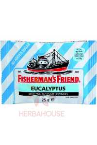 Obrázek pro Fisherman´s Friend Eucalyptus Mentolové bonbóny bez cukru se sladidlem (25g)