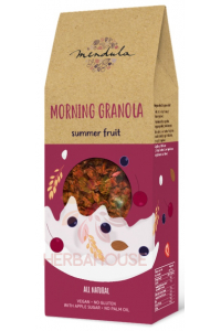 Obrázek pro Mendula Summer Fruit Bezlepková granola - třešeň, jahoda a černý rybíz (300g)