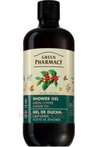 Obrázek pro Green Pharmacy Sprchový gel Zelená káva a zázvorový olej (500ml)