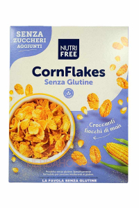 Obrázek pro Nutri Free Corn Flakes Bezlepkové kukuřičné vločky bez cukru (250g)