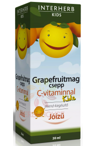 Obrázek pro Interherb Kids Výtažek z grapefruitových jadérek s vitamínem C pro děti (20ml)