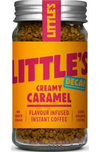 Obrázek pro Littles Instantní káva bez kofeinu s karamelovou příchutí (50g)