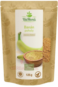 Obrázek pro BioMenü Bio RAW Banánové vločky (125g)