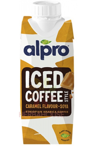 Obrázek pro Alpro Iced Coffee sójová ledová káva z etiopské arabiky - karamelová příchuť (250ml)