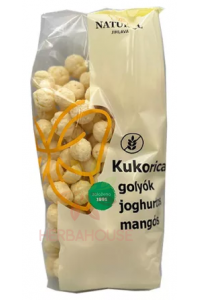 Obrázek pro Natural Bezlepkové kukuřičné křupky - jogurt a mango (140g)