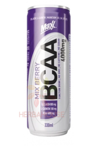 Obrázek pro Maxx BCAA Mix Berry sycený nealkoholický nápoj s příchutí bobulového ovoce (330ml)