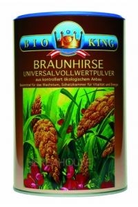 Obrázek pro Bioking Bio prosné mouka celozrnná hnědá (500g)