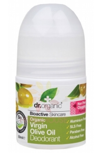 Obrázek pro Dr.Organic Přírodní deodorant s panenským olivovým olejem bez hliníkových solí a alkoholu (50ml)