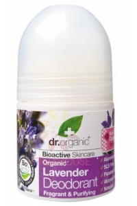 Obrázek pro Dr.Organic Přírodní deodorant s levandulí bez hliníkových solí a alkoholu (50ml)