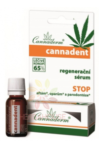 Obrázek pro Cannaderm Cannadent regenerační sérum při výskytu aftů a oparů (5ml)