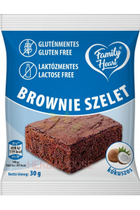 Obrázek pro LoveDiet Bezlepkový a bezlaktózový Brownie kakaový s kokosovou příchutí (30g)