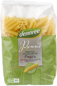 Obrázek pro Dennree Bio durum těstoviny - penne (500g)