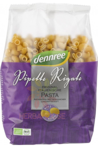 Obrázek pro Dennree Bio durum celozrnné těstoviny - pipette rigate (500g)