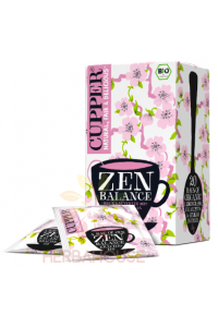 Obrázek pro Cupper® Zen Balance Bio bylinný čaj porcovaný citrónová tráva, eukalyptus & gingko (20ks)